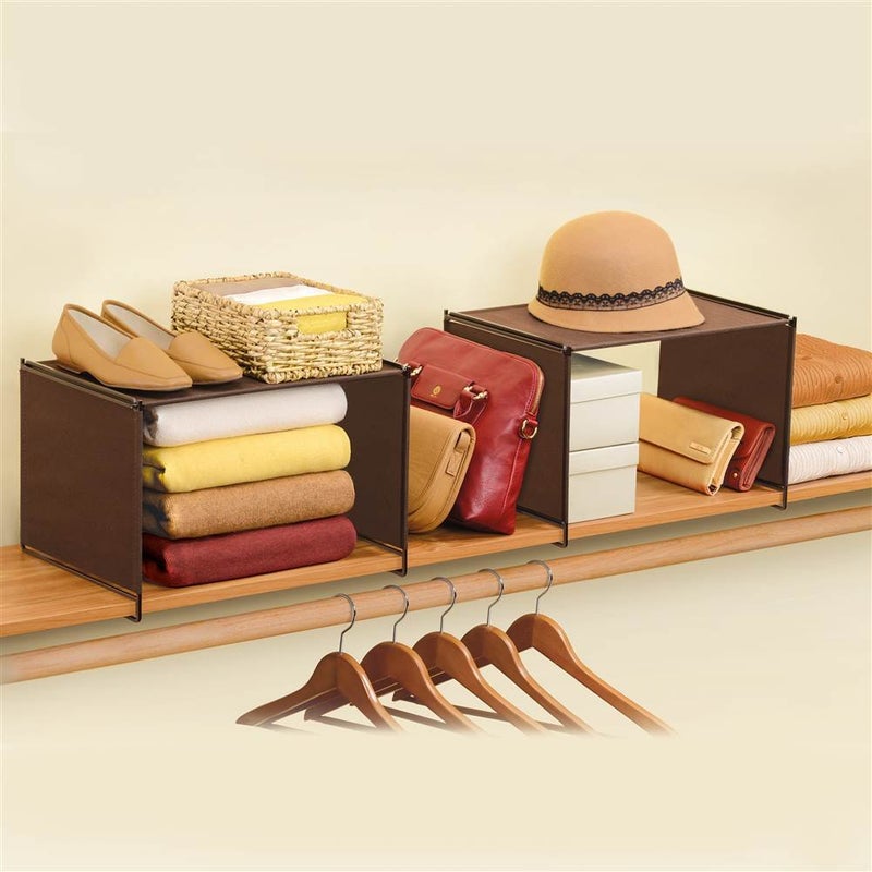 Lynk 640121 Vela Closet Organizer Extra Shelf-Bronze (17.1 L x 10.9 W x 10.9 H) - Image 5